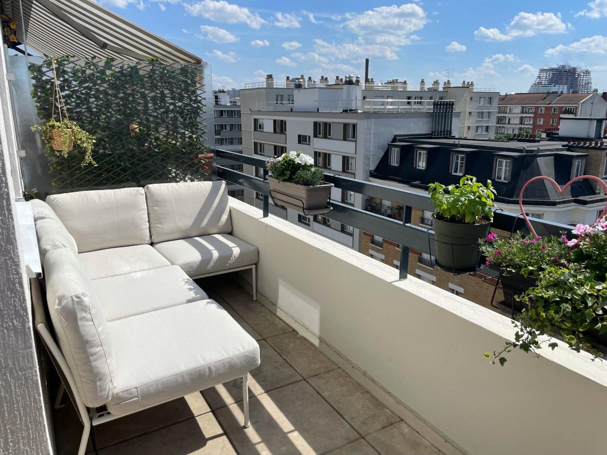Appartamento F8 - Terrace Paris's View, Eiffel Tower Area
